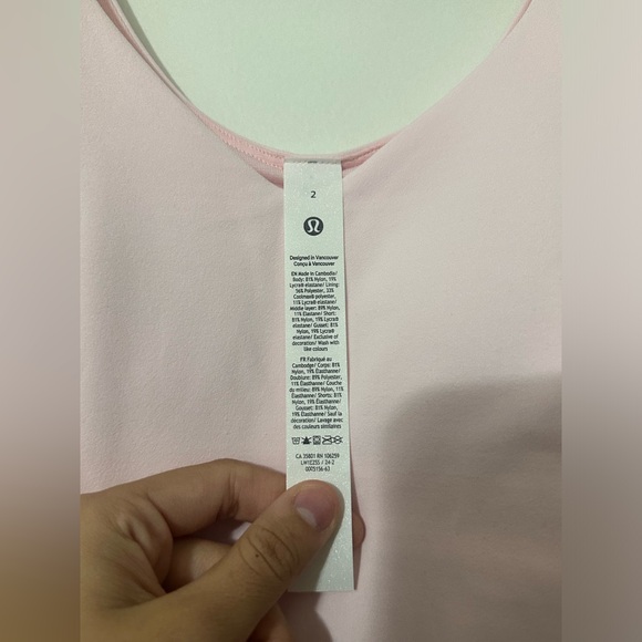 NWT Lululemon Align Dress Strawberry Milkshake Size 2 - Picture 6 of 8
